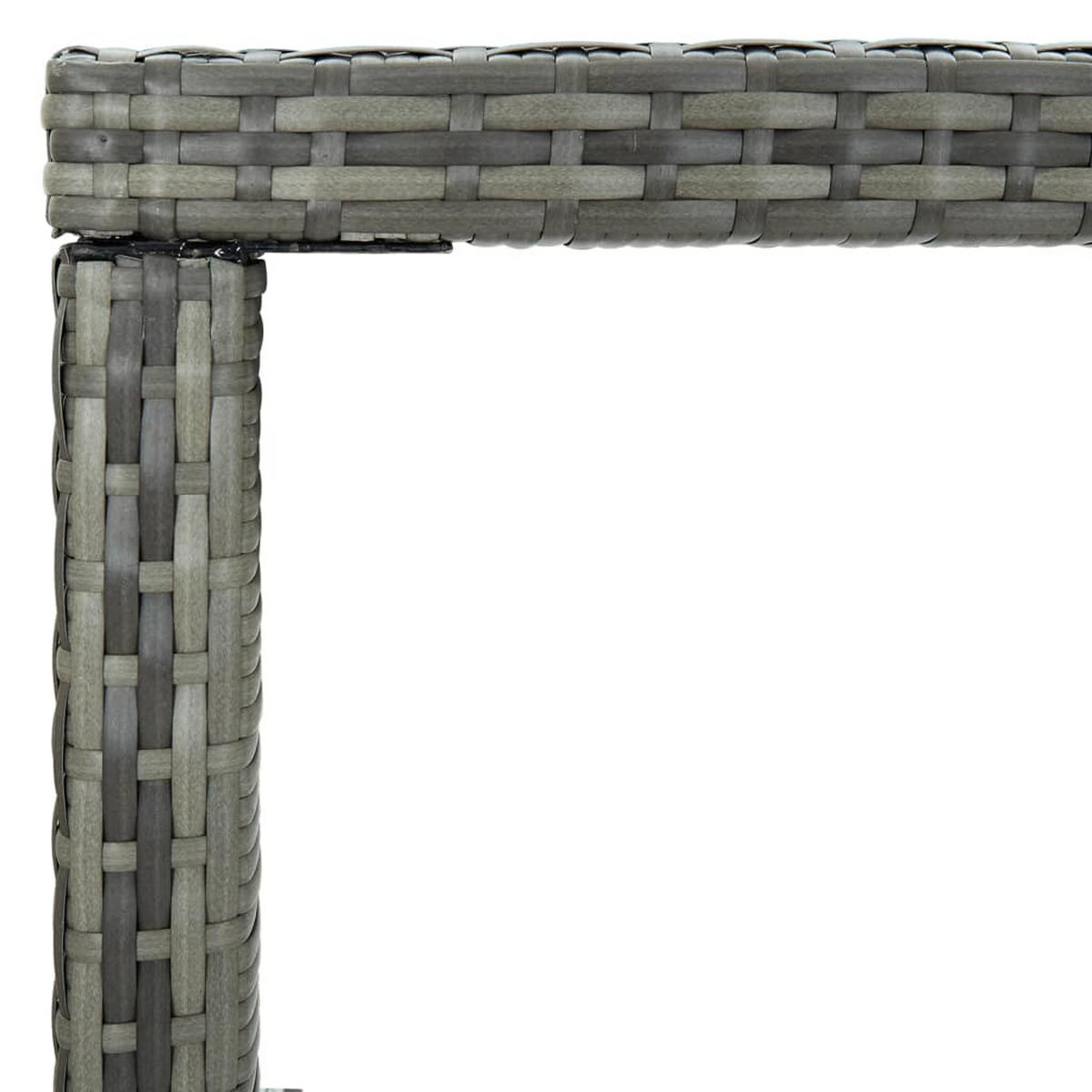 GARTENTISCH Tischolt 60/110/130 cm - Grau, Naturmaterialien (130/60/110cm) - ZMH