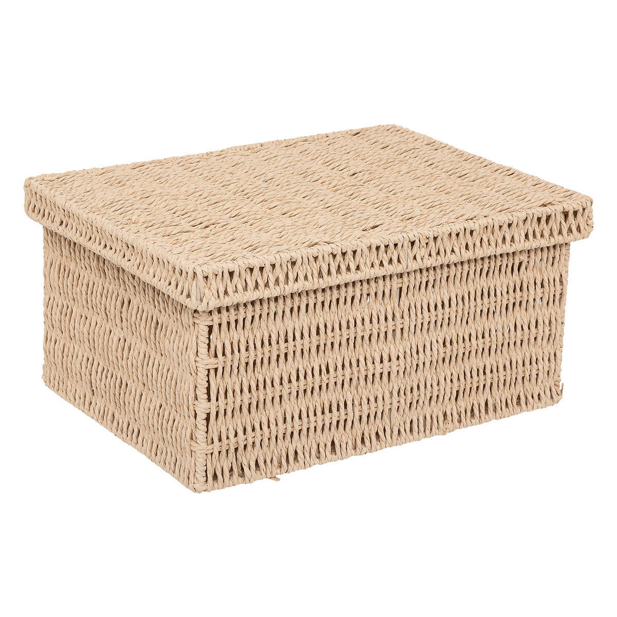 AUFBEWAHRUNGSBOXEN Kord, 2er Set, Papier, Beige - Beige, Papier (28/18/38cm) - 5five Simply Smart