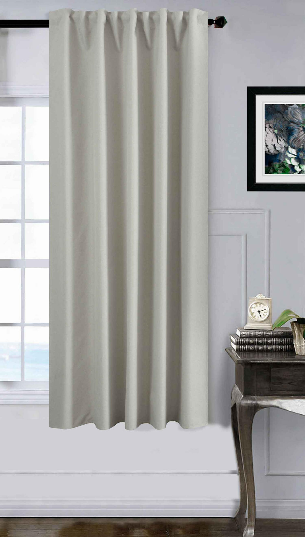 VORHANG BOSTON DARK HxB 175x140 cm Creme - Creme, Textil (140/175cm) - Gardinenbox