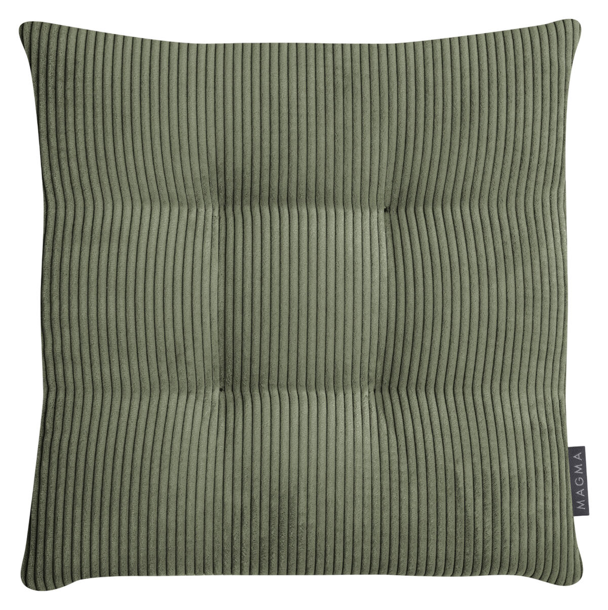 STUHLKISSEN 4er Set Inga - Dunkelgrün, Textil (35/35/5cm) - Magma Heimtexx