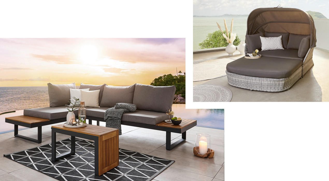 Dachterrasse gestalten: Moderner Look im Freien