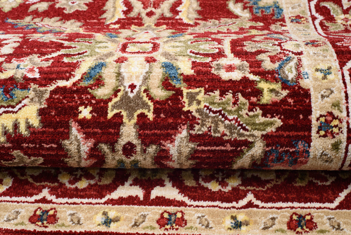 TEPPICH RIVIOLI Rot 80/150 cm - Rot, Textil (80/150cm) - Tapiso