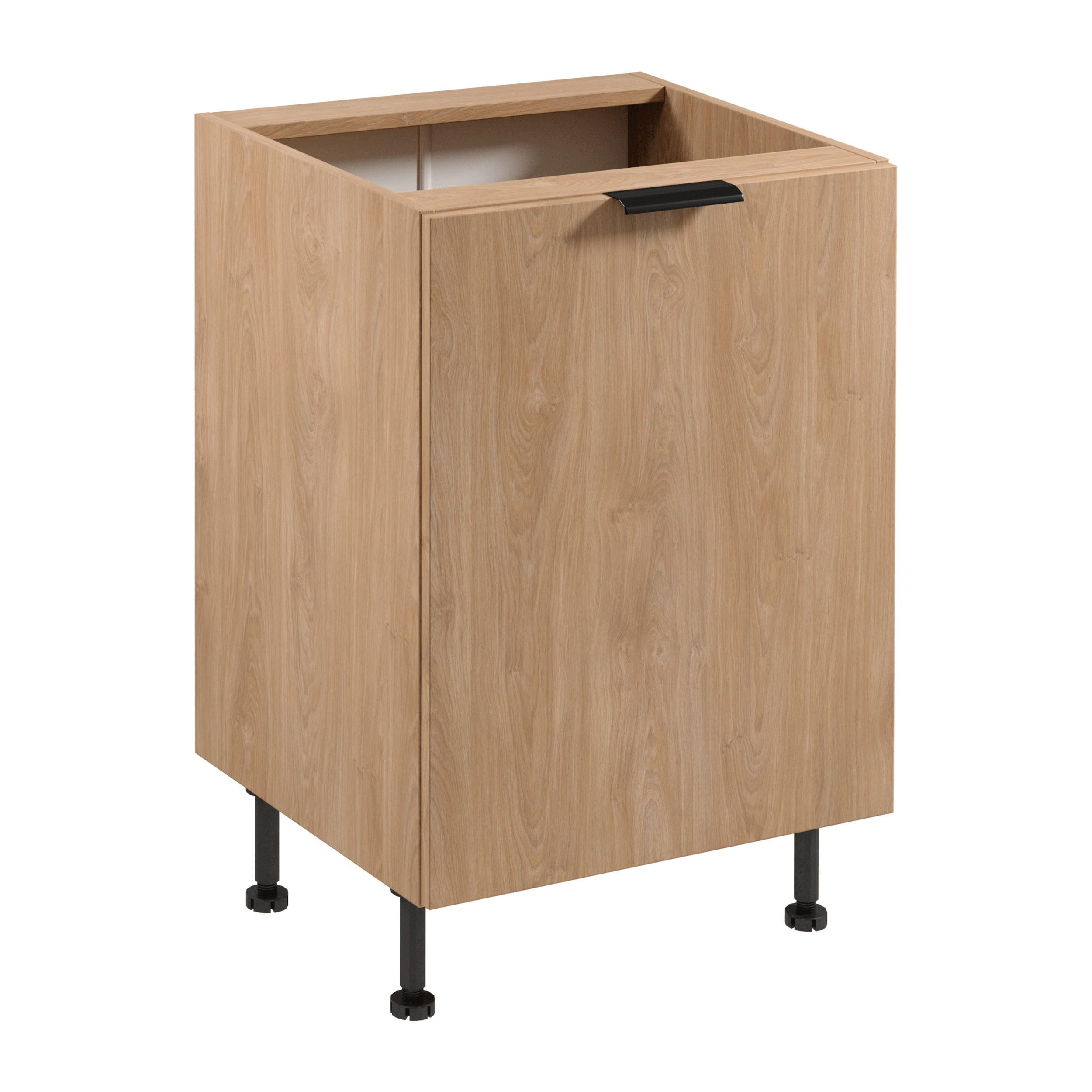 UNTERSCHRANK D60 P/L – Sorento – Sonoma Eiche - Sonoma Eiche, Holzwerkstoff (60/87/52cm) - ROYAL24_MARKT
