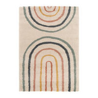 KINDERTEPPICH extra dick und komfortabel mehrfarbig - Multicolor, Textil (120/170cm) - AFK Living