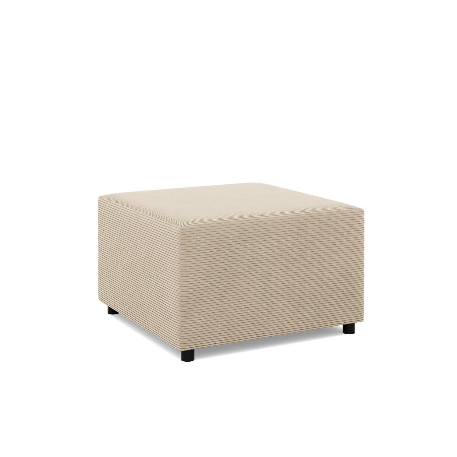 XXXLutz Sitzpouf Beige 71x40x71 cm
