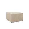 SITZPOUF 70 X 70 NEO, Cord - Beige - Beige, Textil (71/40/71cm)