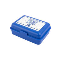 BROTDOSE NASA Rocket Science Blau 17,5 x 12,8 x 6,9 cm - Blau, Kunststoff (17.5/6.9/12.8cm) - United Labels