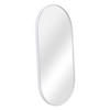 WANDSPIEGEL Corato - Weiß, Glas/Metall (38.4/2.8/78.4cm) - [en.casa]