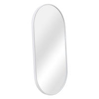 WANDSPIEGEL Corato - Weiß, Glas/Metall (38.4/2.8/78.4cm) - [en.casa]