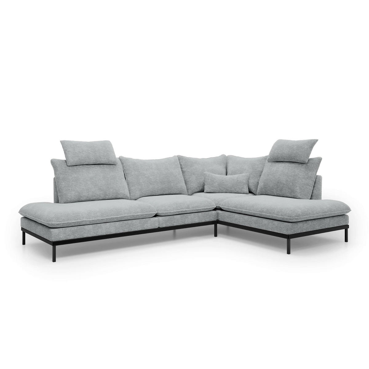 ECKSOFA Leafy Multicolor 293 cm - Multicolor, Textil (293/90/198cm) - Pillovely