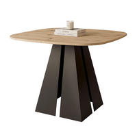 AUSZIEHTISCH ZELO 120/60/76 cm, Schwarz / Artisan-Eiche - Schwarz/Eiche Artisan, Holzwerkstoff/Metall (60/120/76cm) - Idohome
