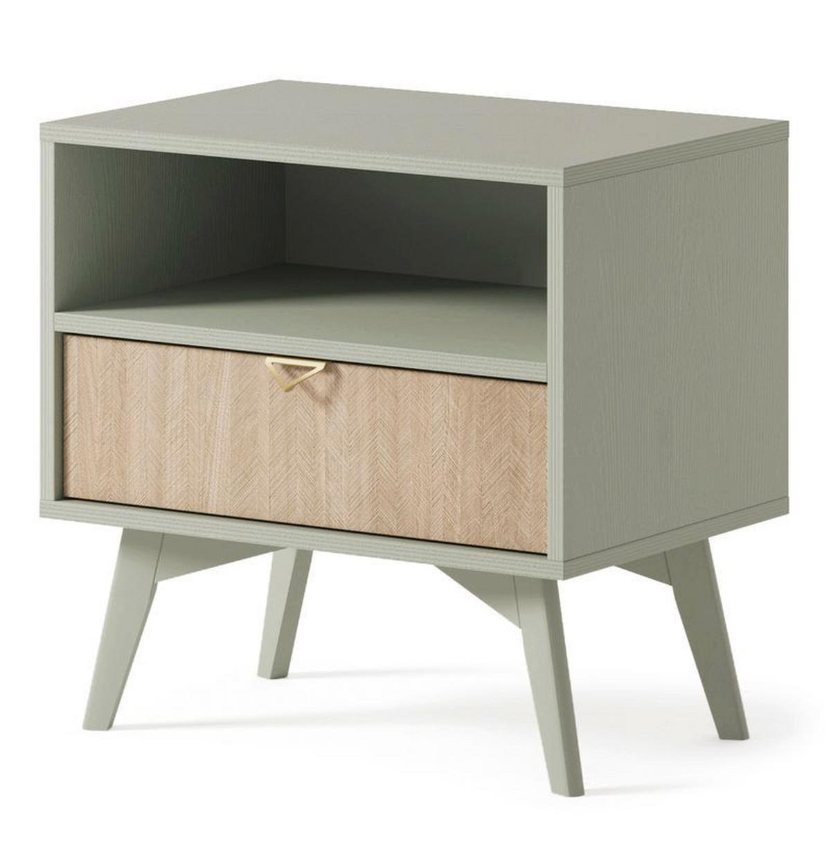 NACHTTISCH – S54 – 54 cm – FOREST – Eukalyptusholzfarben - Eukalyptusholzfarben, Holzwerkstoff (54/54/38cm) - hi-markt