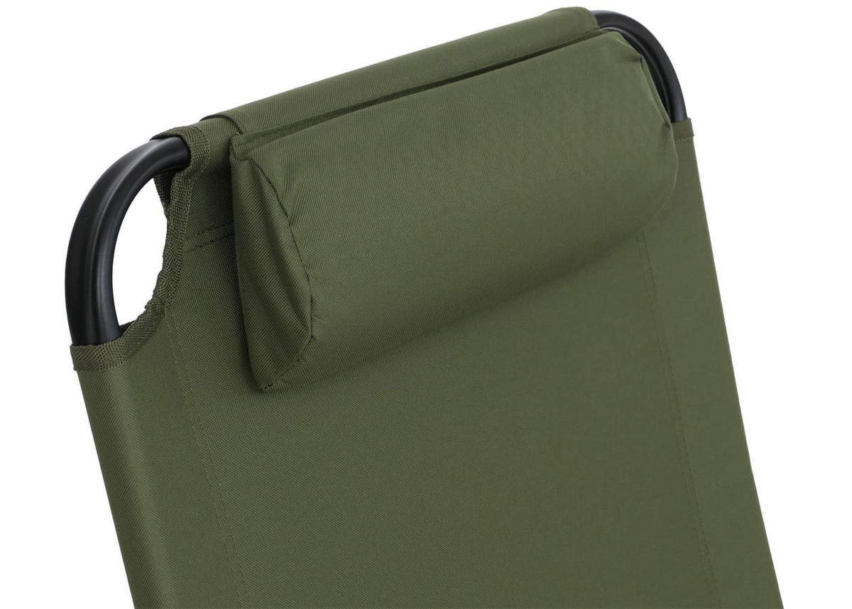 CAMPINGSTUHL Grün - Grün, Metall (61/85/67cm) - MCW