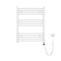 HANDTUCHHEIZKÖRPER elektrisch gebogen Weiß 75/60/5,6 cm - Weiß, Metall (60/75/5.6cm) - EMKE