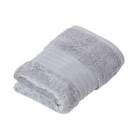 HANDTUCH Supima Select grau - Grau, Textil (50/90cm) - Homescapes