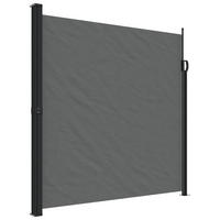 SEITENMARKISE Ausziehbare Anthrazit 200/300 Cm - Anthrazit, Textil (200/300cm) - vidaXL