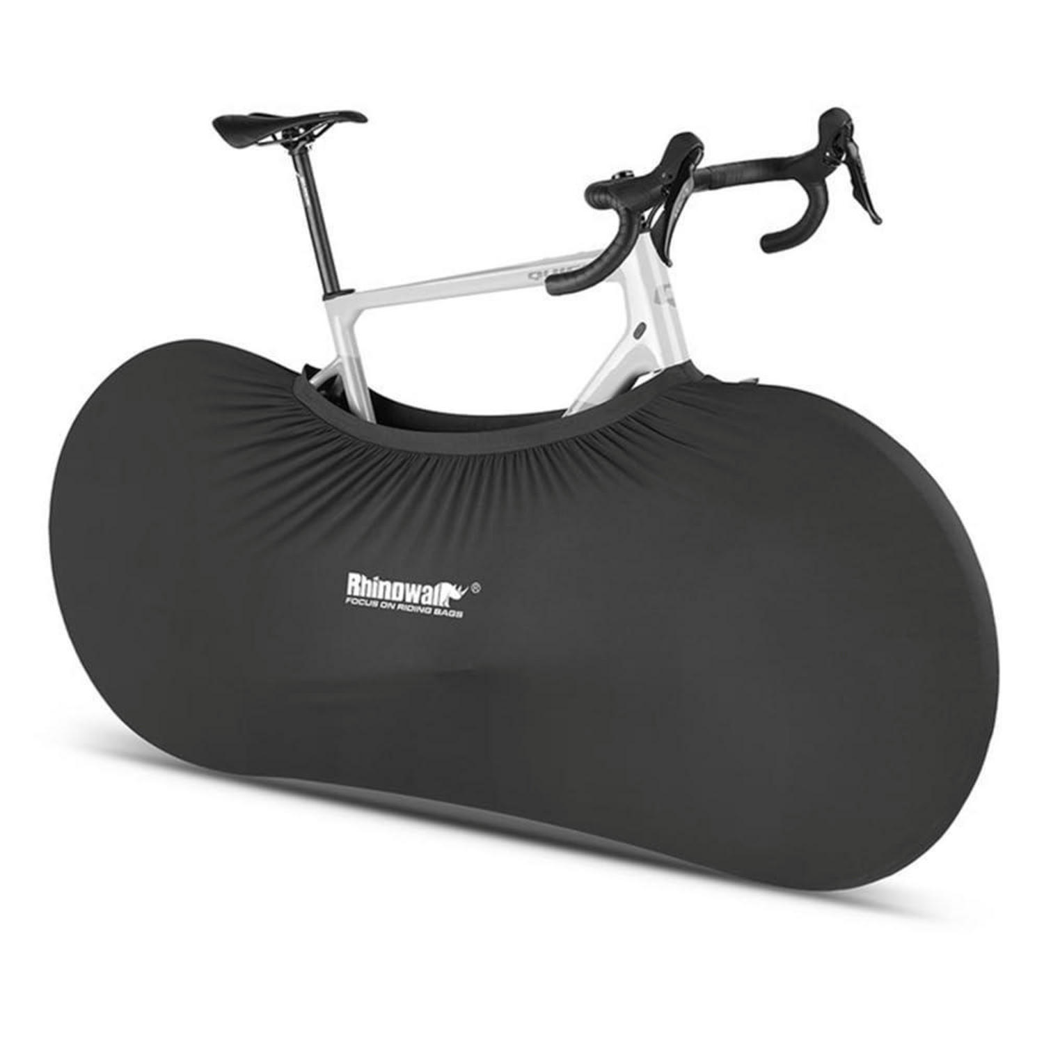 FAHRRADABDECKUNG Schwarz für 26-27,5" Mountainbikes und 700C Rennräder - Schwarz, Textil (10/10/10cm)