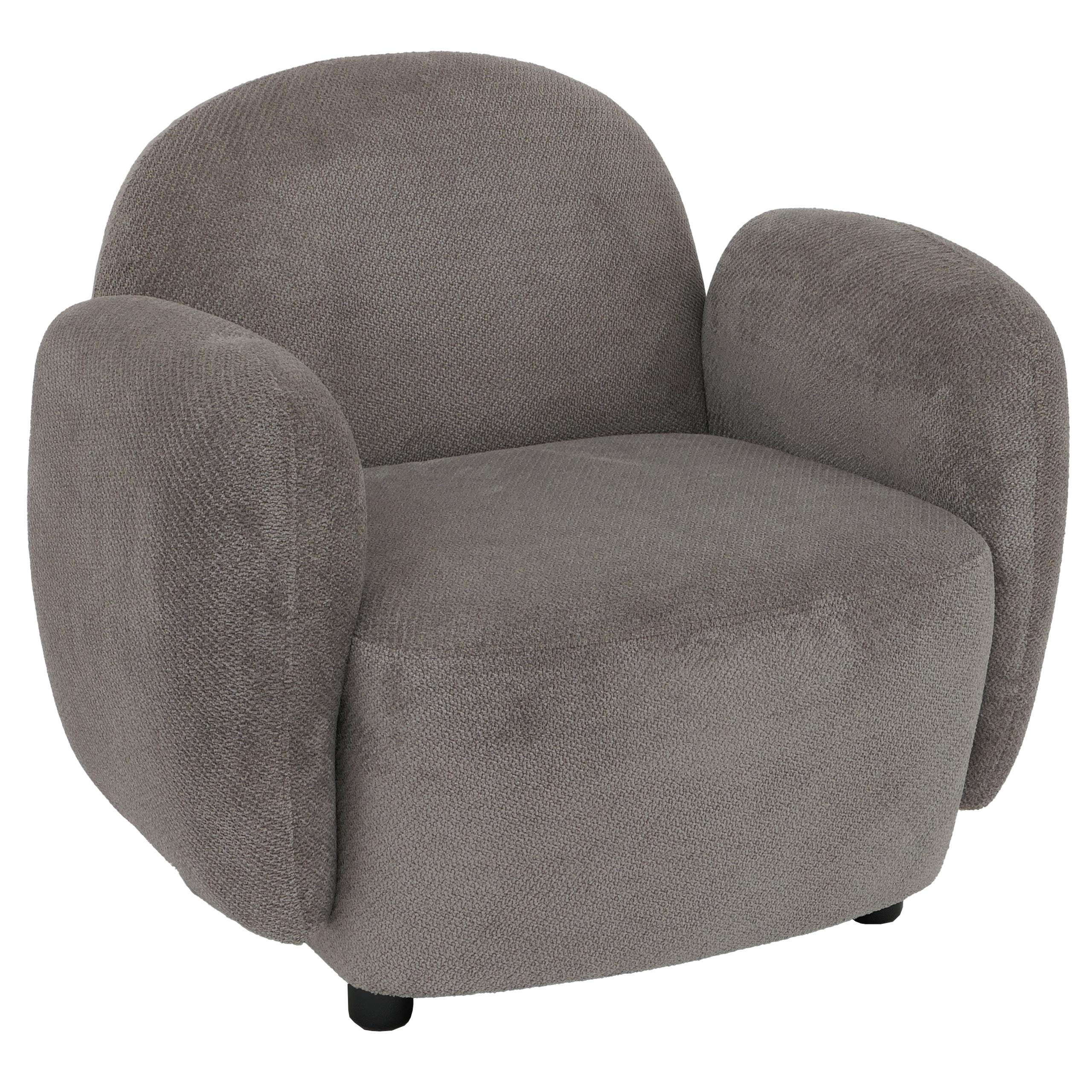 SESSEL Hellgrau - Hellgrau, Textil (86/77/56cm) - MCW