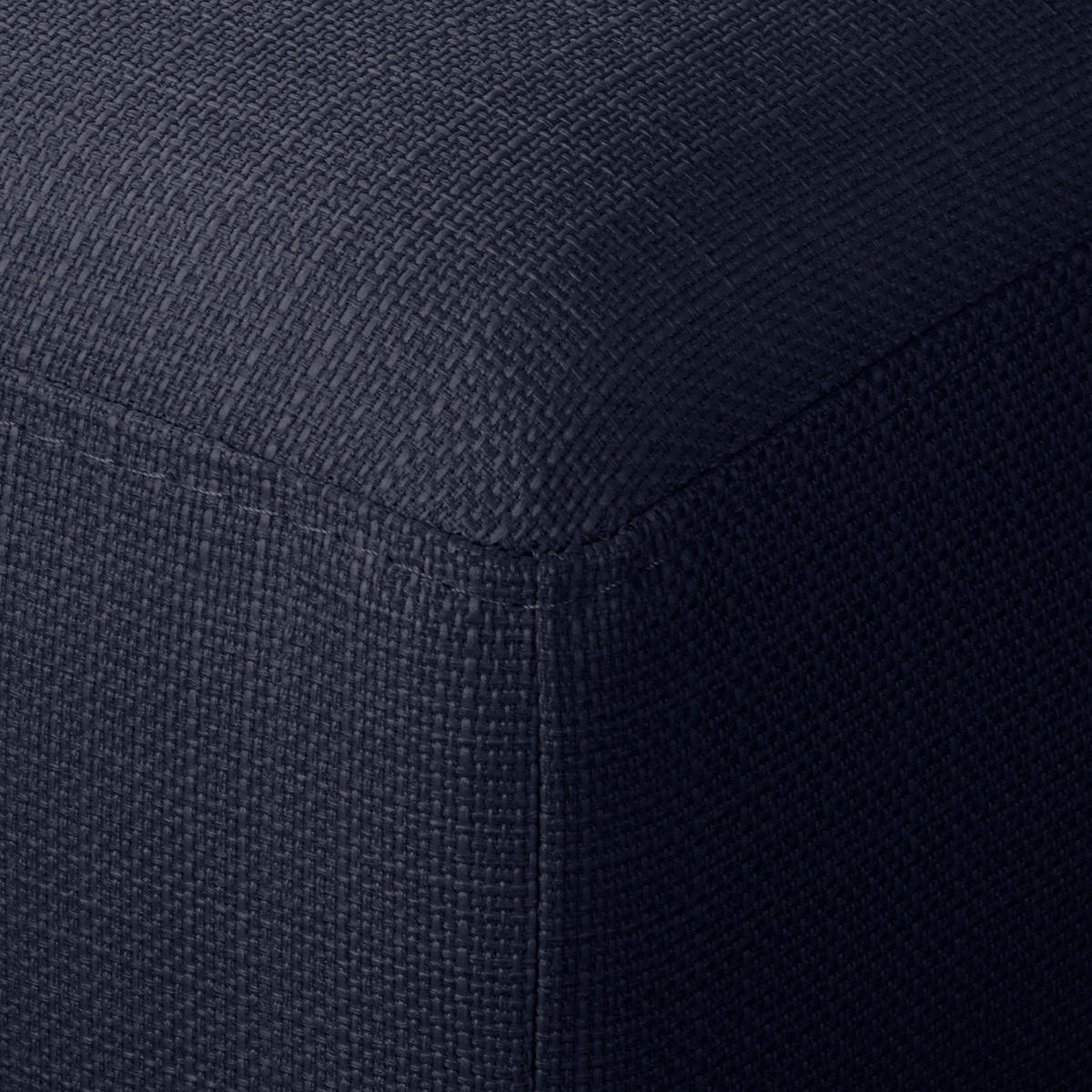 3-SITZER SOFA - Strukturstoff - Dunkelblau, Textil (198/88/90cm) - home24