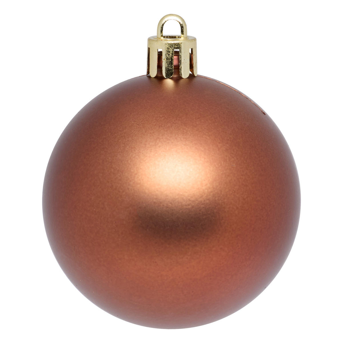 CHRISTBAUMKUGELN 25er-Set Ø 6 cm - Braun, Kunststoff (6/7.2/6cm) - Atmosphera Createur d´interieur