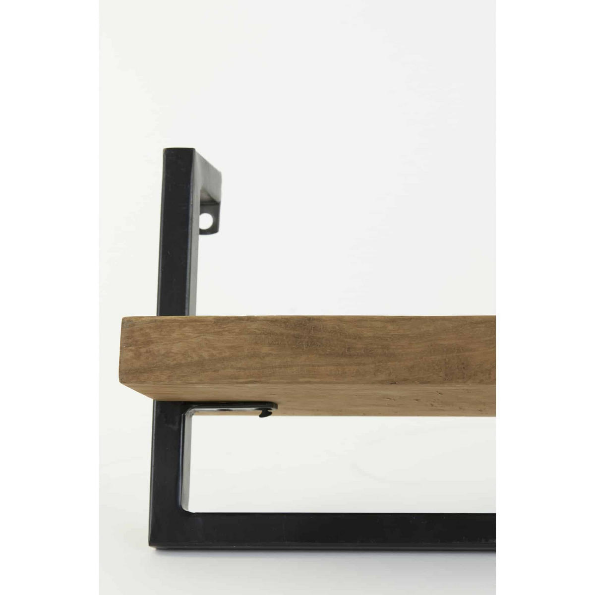 WANDREGAL Maddison Braun 120/18/24 cm - Braun, Metall (120/24/18cm) - Light & Living