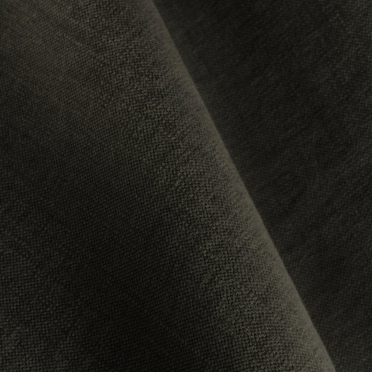 SCHLAFSOFA GERADE Leinen und Baumwolle Anthrazit 206cm - Dunkelgrau/Anthrazit, Textil (206/93/89cm) - Sia Home