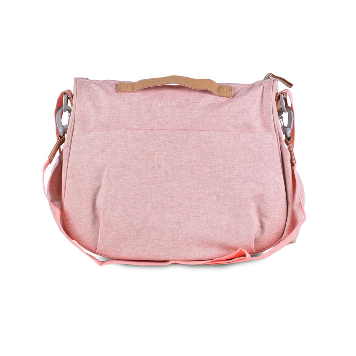 WICKELTASCHE Naomi rosa Wickelunterlage, Schultergurt, Seitentaschen und Reißverschluss - Rosa, Textil (10/32/40cm) - Cangaroo