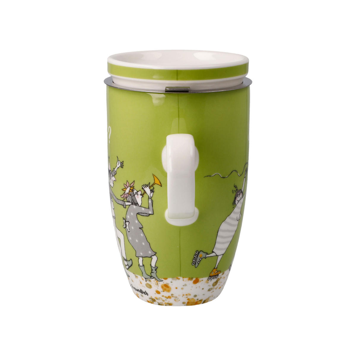 TEETASSE Barbara Freundlieb - Das beste Alter, Fine Bone China, Bunt, 0.45 L - Multicolor, Keramik (0.45L) - Goebel