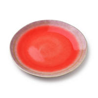TELLER Basic Nature Rot 22.5/22.5/2.5 cm Keramik - Rot, Keramik (22.5cm) - Mondex