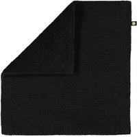 BADTEPPICHE PUR SCHWARZ - 15 - Schwarz, Textil (60/60cm) - Rhomtuft
