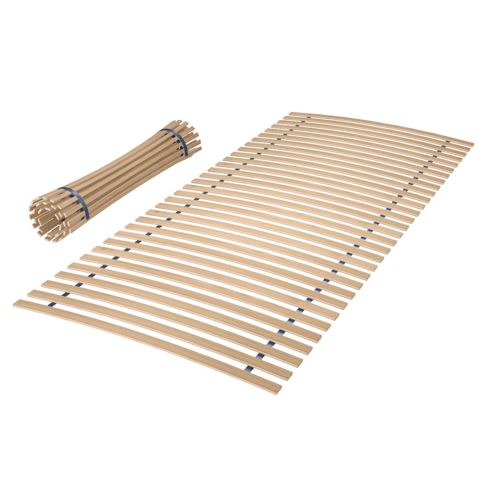 ROLLROST »Basic Comfort« - Buchefarben, Holz (140/200cm) - JEKATEX