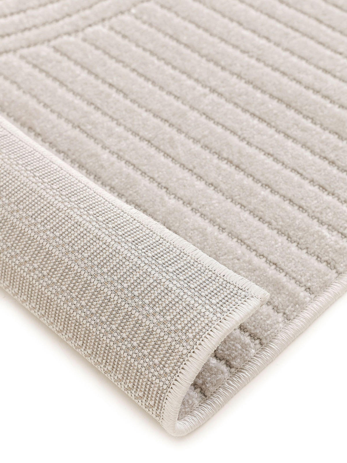 OUTDOORLÄUFER Mars Cream 80x240 cm - Creme, Textil (80/240cm) - benuta Pop