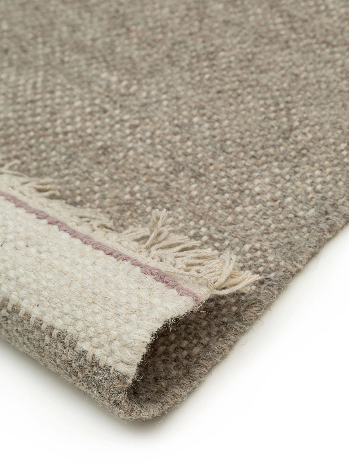 WOLLTEPPICH Karla Grau 80x120 cm - Grau, Textil (80/120cm) - benuta Pop