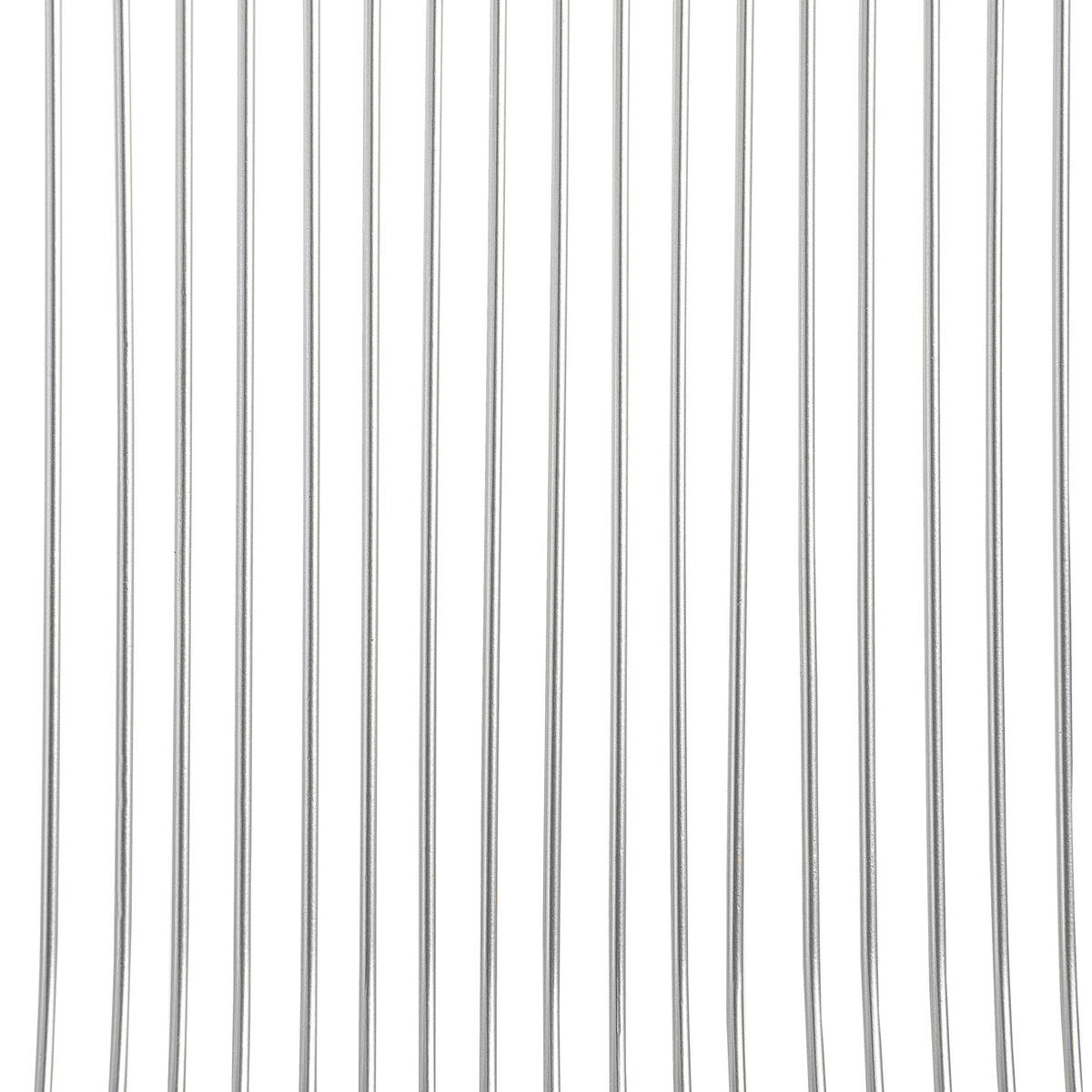 METALLSTUHL 2er-Set Polyester Silber Aurora - Silberfarben, Textil/Metall (65/77/54cm) - Beliani