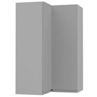 ECKHÄNGESCHRANK Avellino W14/60 Grau / Dust Grey Acryl Matt 60 / 60 / 96cm - Grau, Holz/Holzwerkstoff (60/96/60cm) - Feldmann-Wohnen