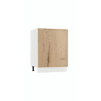UNTERSCHRANK D60 PC P/L - Zivora - Funktionalität trifft modernes Design - Eiche Artisan, Holz (60/82/52.4cm) - ROYAL24_MARKT