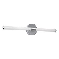 SPIEGELLEUCHTE Vryxelk 12/6.6/60 cm - Chromfarben, Kunststoff (60/12/6.6cm) - ZMH