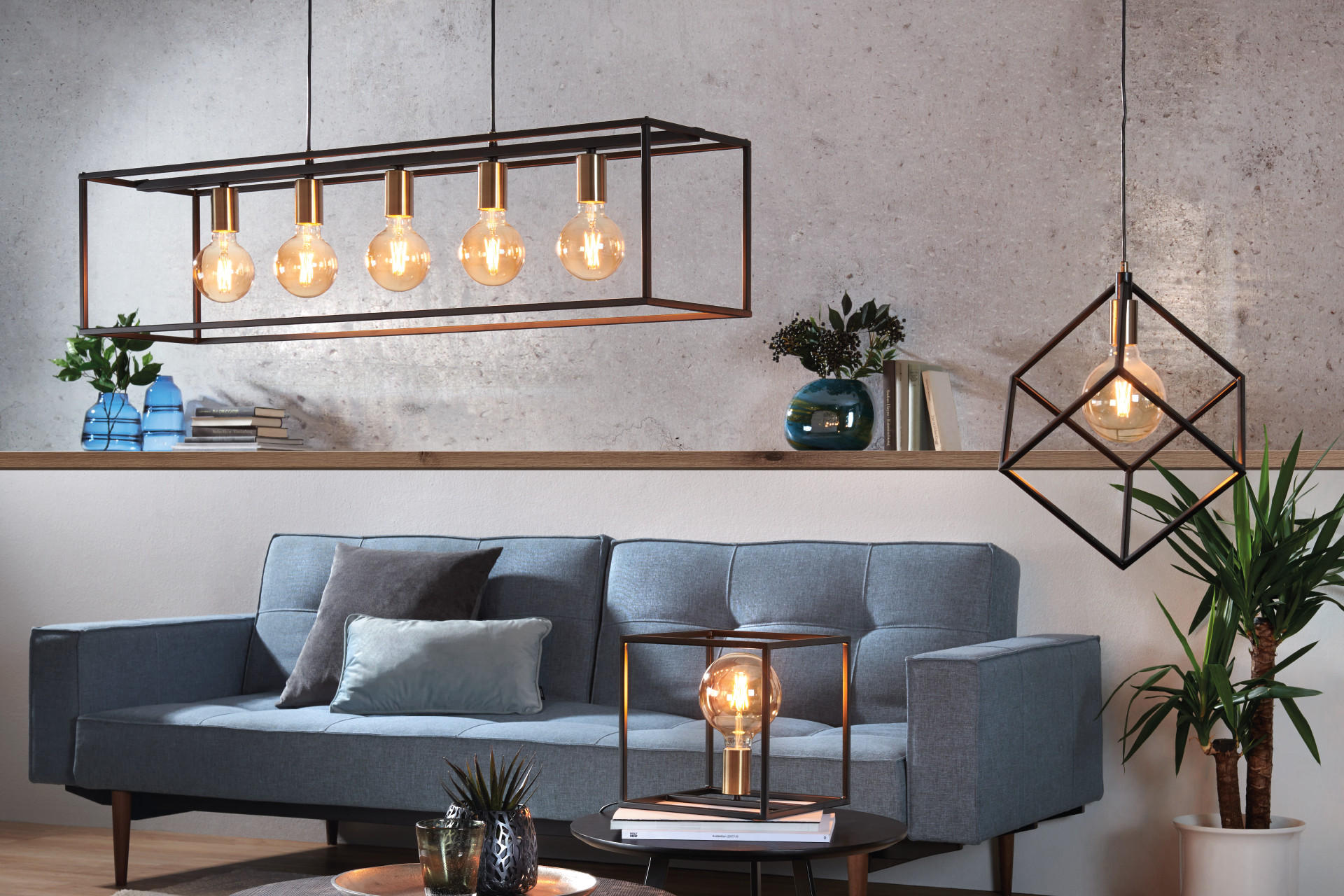 Moderne Leuchtenserien