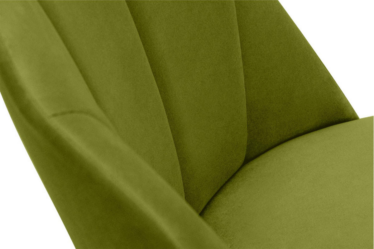ESSZIMMERSTÜHLE BAKERI (2er-Set), oliv / eiche hell - Eichefarben/Olivgrün, Holz/Buchenholz (48/86/44cm) - KONSIMO®