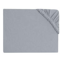 SPANNBETTLAKEN, 180x200 cm, 100% Baumwolle, Hellgrau - Hellgrau, Textil (180/200cm) - Zollner