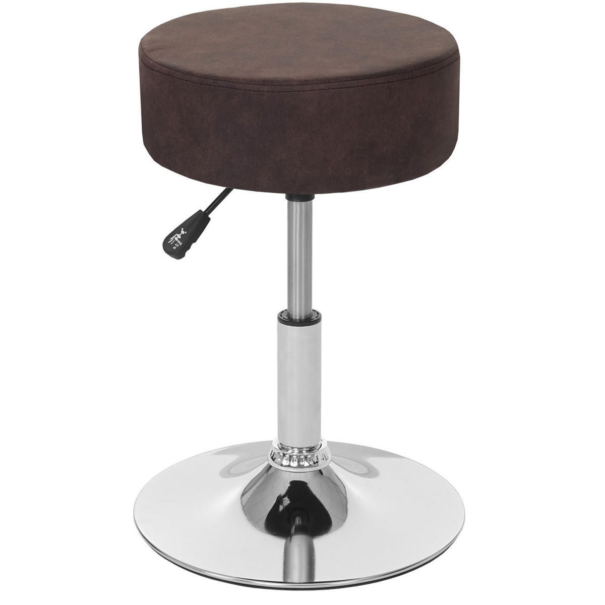HOCKER Braun - Braun, Textil (35/55/35cm) - MCW