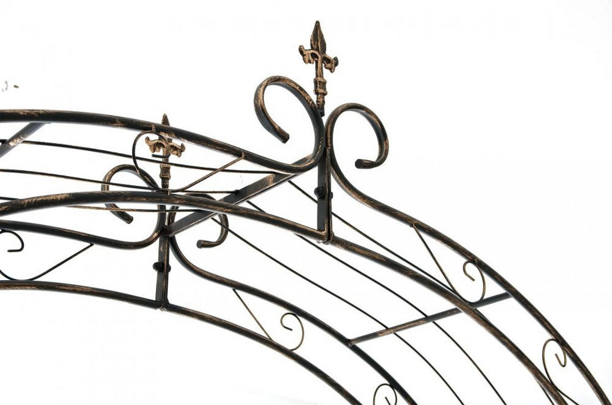 ROSENBOGEN Metall Bronze - Bronzefarben, Metall (148/260/34.5cm) - CLP