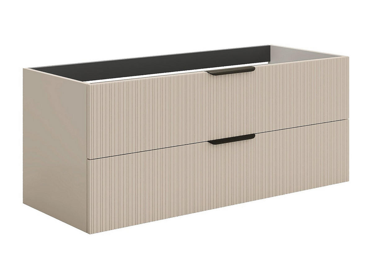 WASCHBECKENUNTERSCHRANK - 120 cm x 46 cm - holz - beige Daliko - Beige, Holz (120/50/46cm) - Vente-Unique