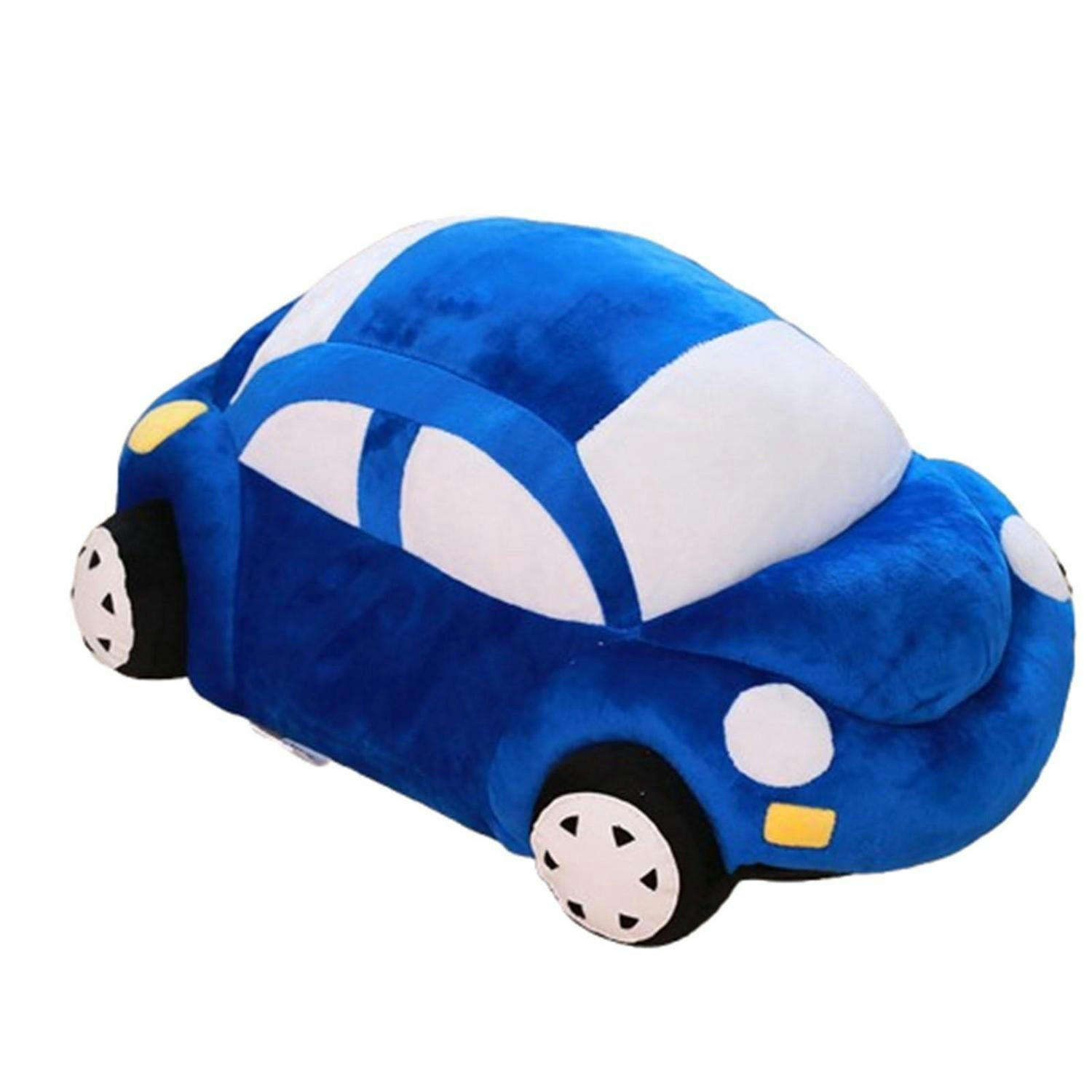 KUSCHELTIER Auto Käfer 35 cm Blau - Blau, Textil (10/25cm)