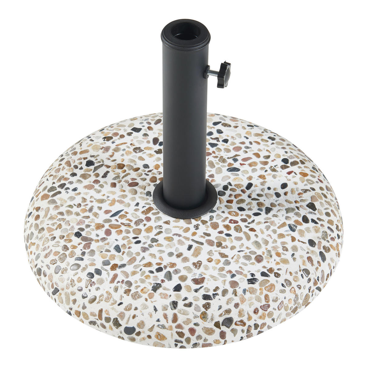 SONNENSCHIRMSTÄNDER Bitritto - Multicolor, Stein (45/45cm) - casa.pro