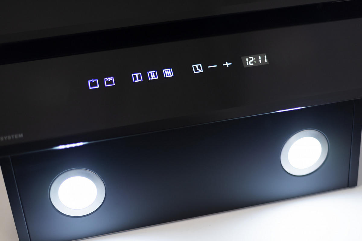 DUNSTABZUGSHAUBE AT 6410 FR Eco 60 cm Edelstahl - Silberfarben, Glas/Metall (60/77/37.5cm) - Kaiser Küchengeräte