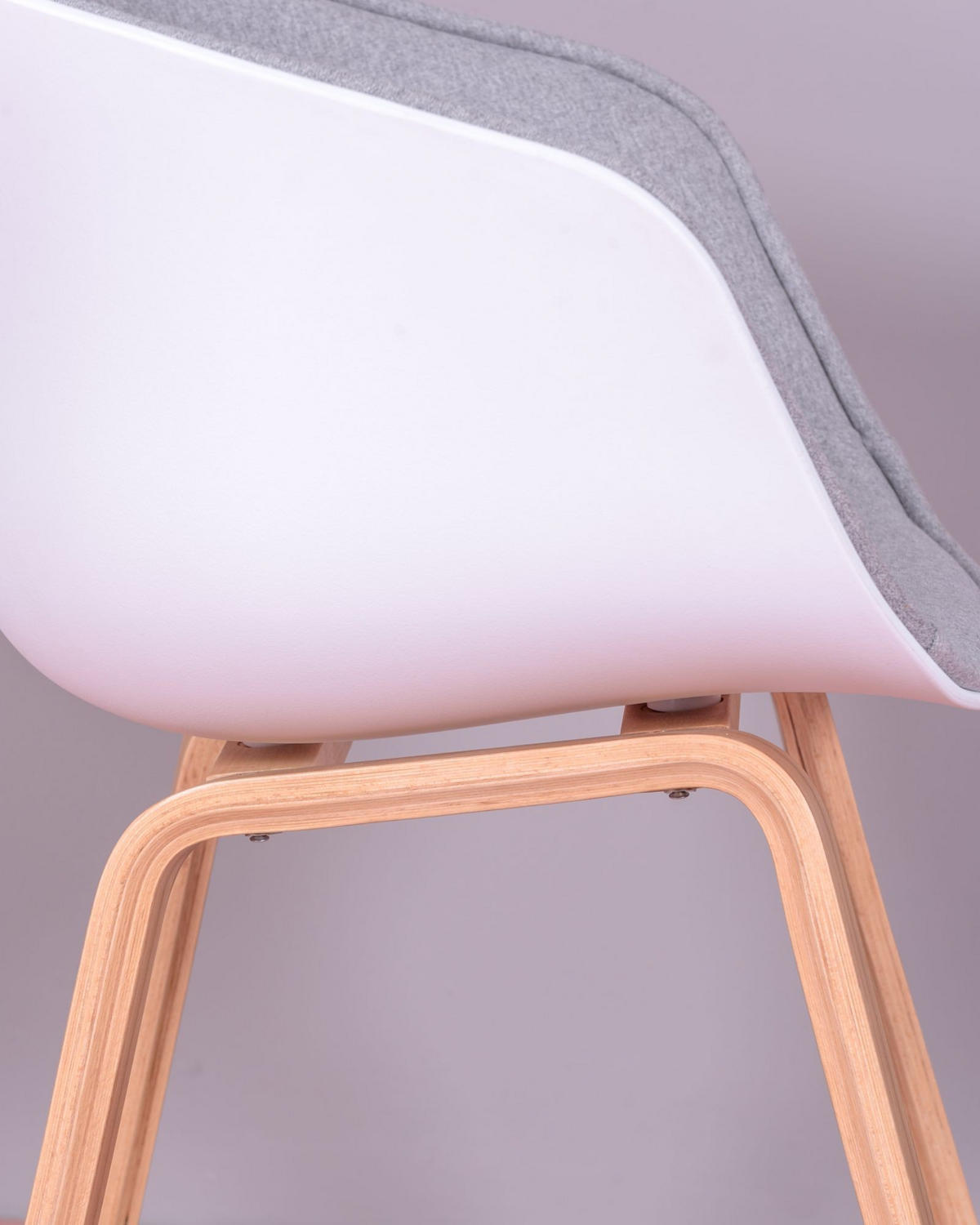 ESSZIMMERSTUHL gepolstert Kunststoff Grau - Grau, Kunststoff (59/78/56cm) - Nest Dream