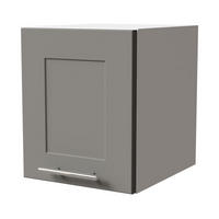 KLAPPHÄNGESCHRANK Oslo W4B/30 Dust Grey Matt / Weiß 30 / 32,5 / 36cm - Weiß/Grau, Holz/Holzwerkstoff (30/36/32.5cm) - Feldmann-Wohnen