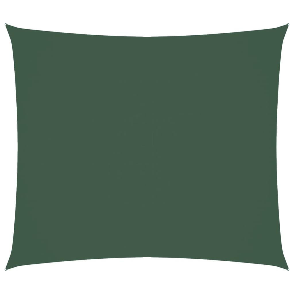 SONNENSEGEL Oxford-Gewebe Rechteckig 2,5x3 m Dunkelgrün - Grün, Textil (300/250cm) - furnicato