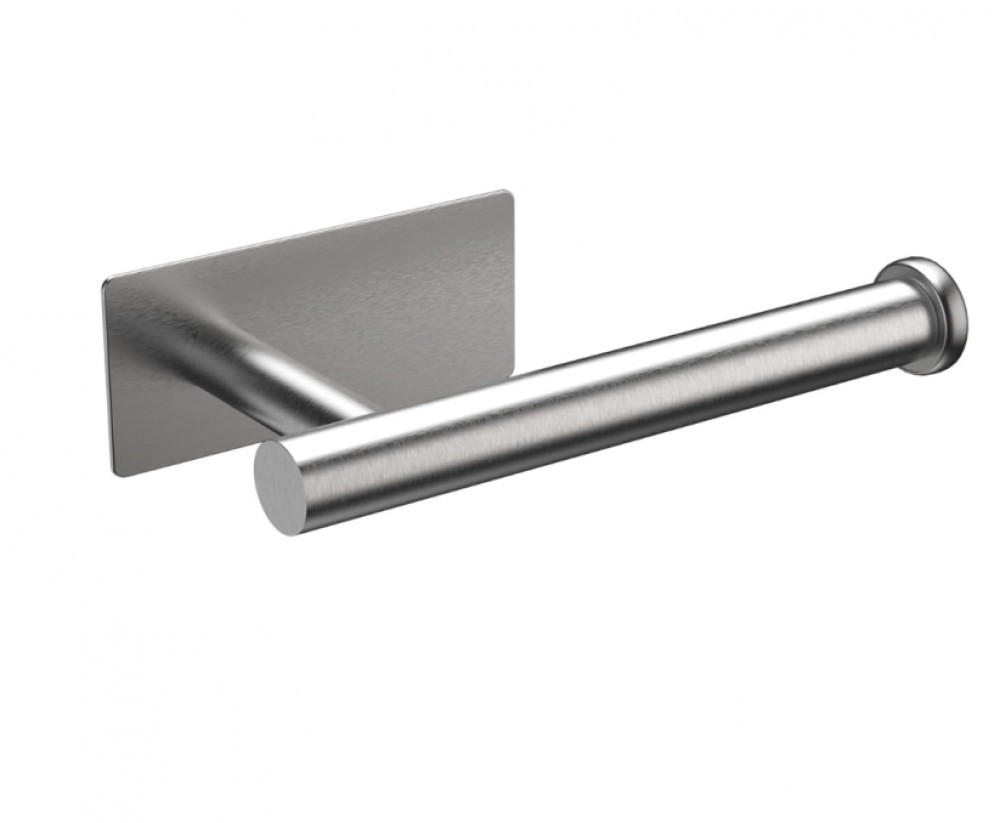TOILETTENPAPIERHALTER, Toilettenpapierhalter - Silberfarben, Metall (4.5/8.2/16cm) - BELZ